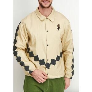 Puma x Pronounce Woven Jacket Tan Size S Embroidered Sportswear $180